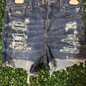 American eagle Distressed Denim Women Shorts